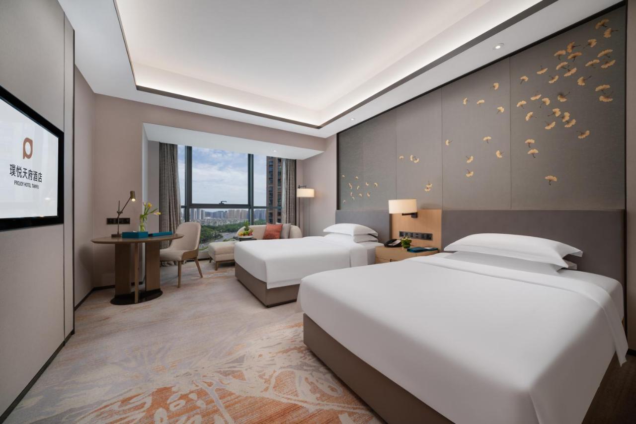 צ'נגדו Projoy Hotel Tianfu מראה חיצוני תמונה